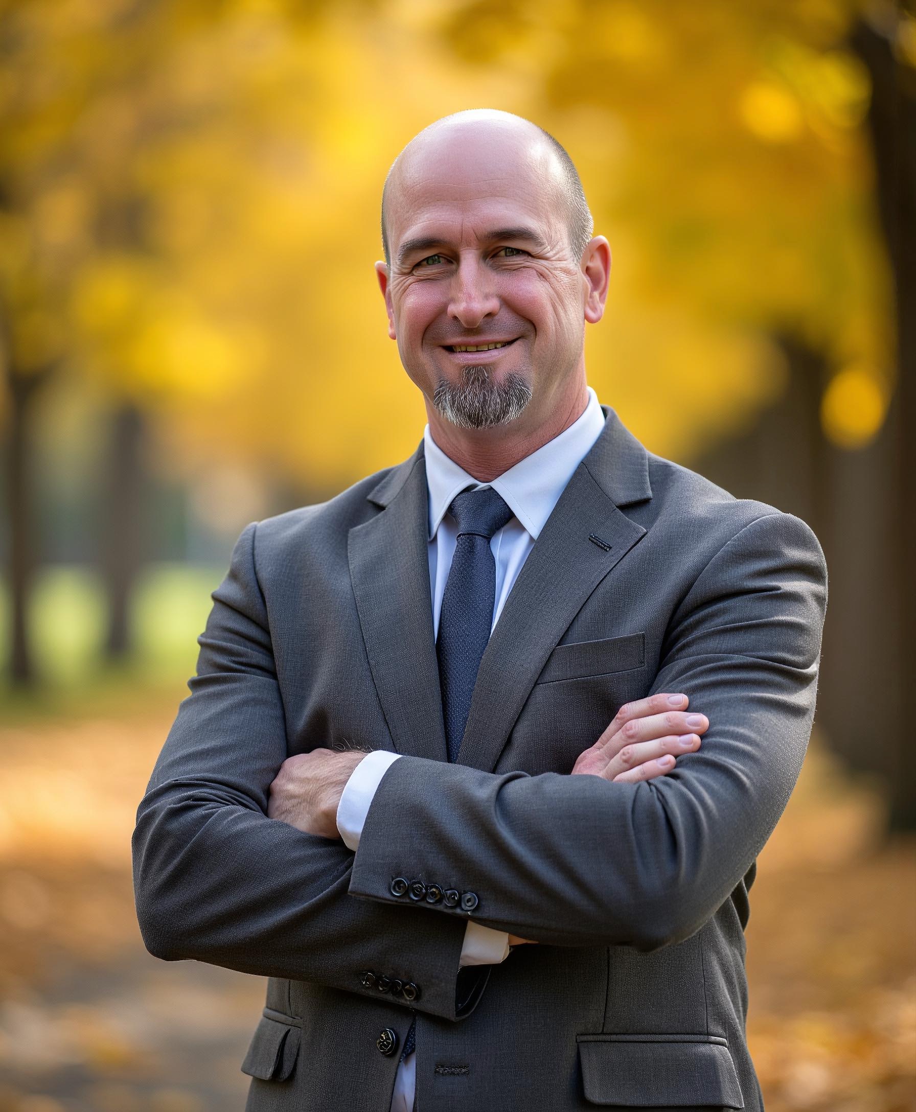 AI Executive Headshot